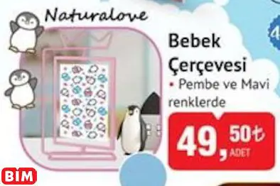 NATURALOVE BEBEK ÇERÇEVESİ